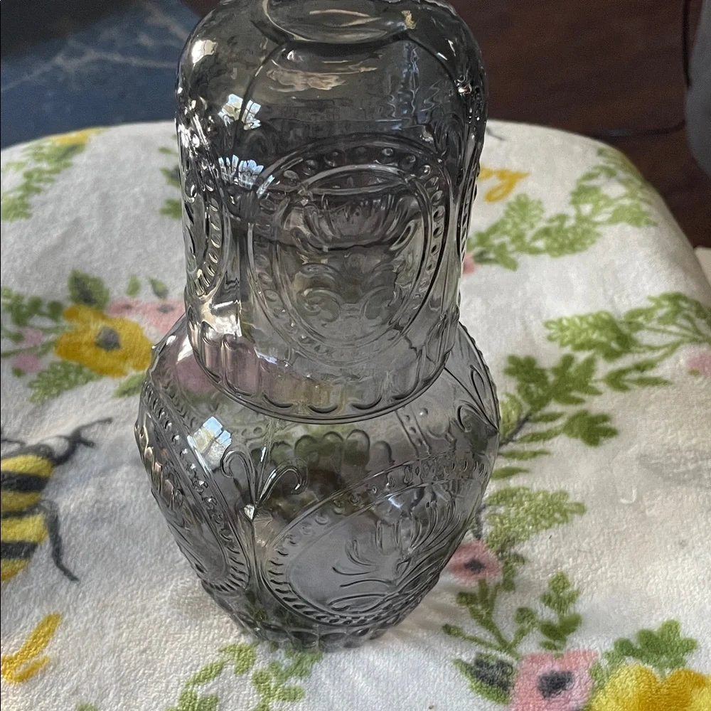Elegant Glass Decanter and Tumbler Set